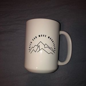 Faith Can Move Mountains Coffee Mug